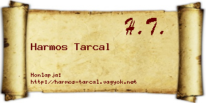 Harmos Tarcal névjegykártya